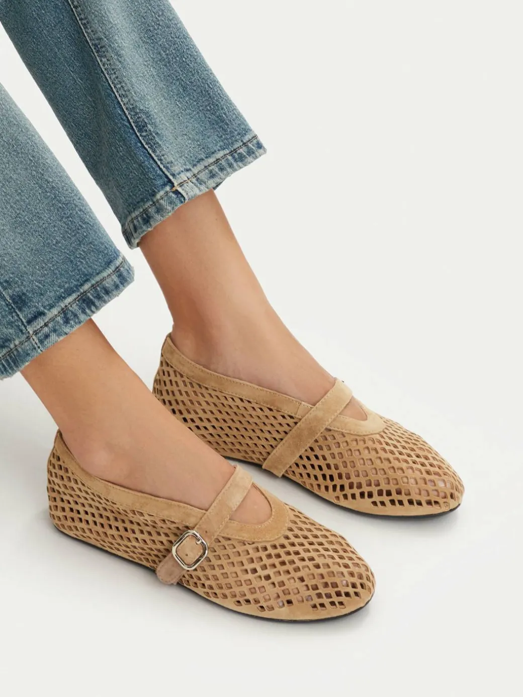 Ballerine EO-AISHA-LT516-207 Beige scuro