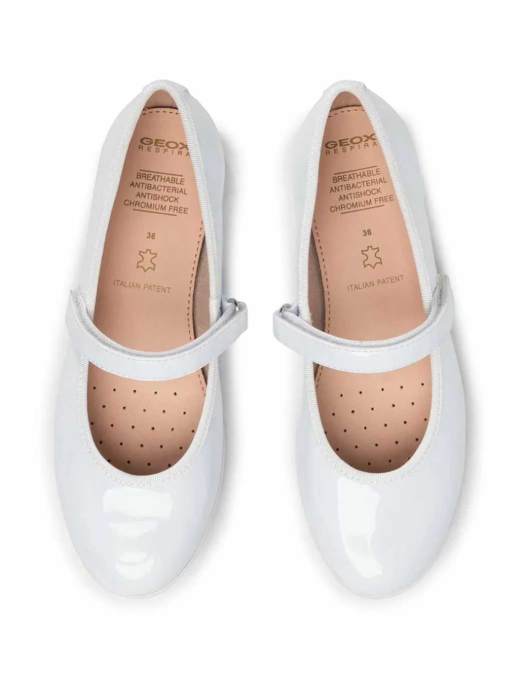 Ballerine J Plie' A J0255A 000HH C1000 D Bianco