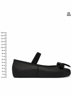 Ballerine Mini Melissa Sophie Crush Inf 37837 Nero