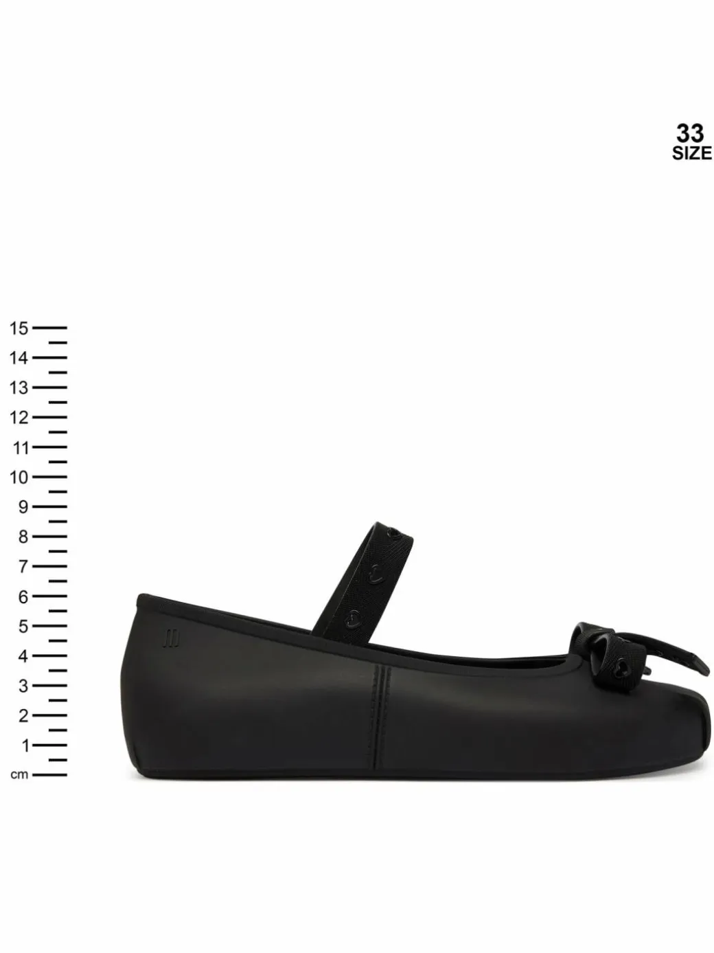 Ballerine Mini Melissa Sophie Crush Inf 37837 Nero