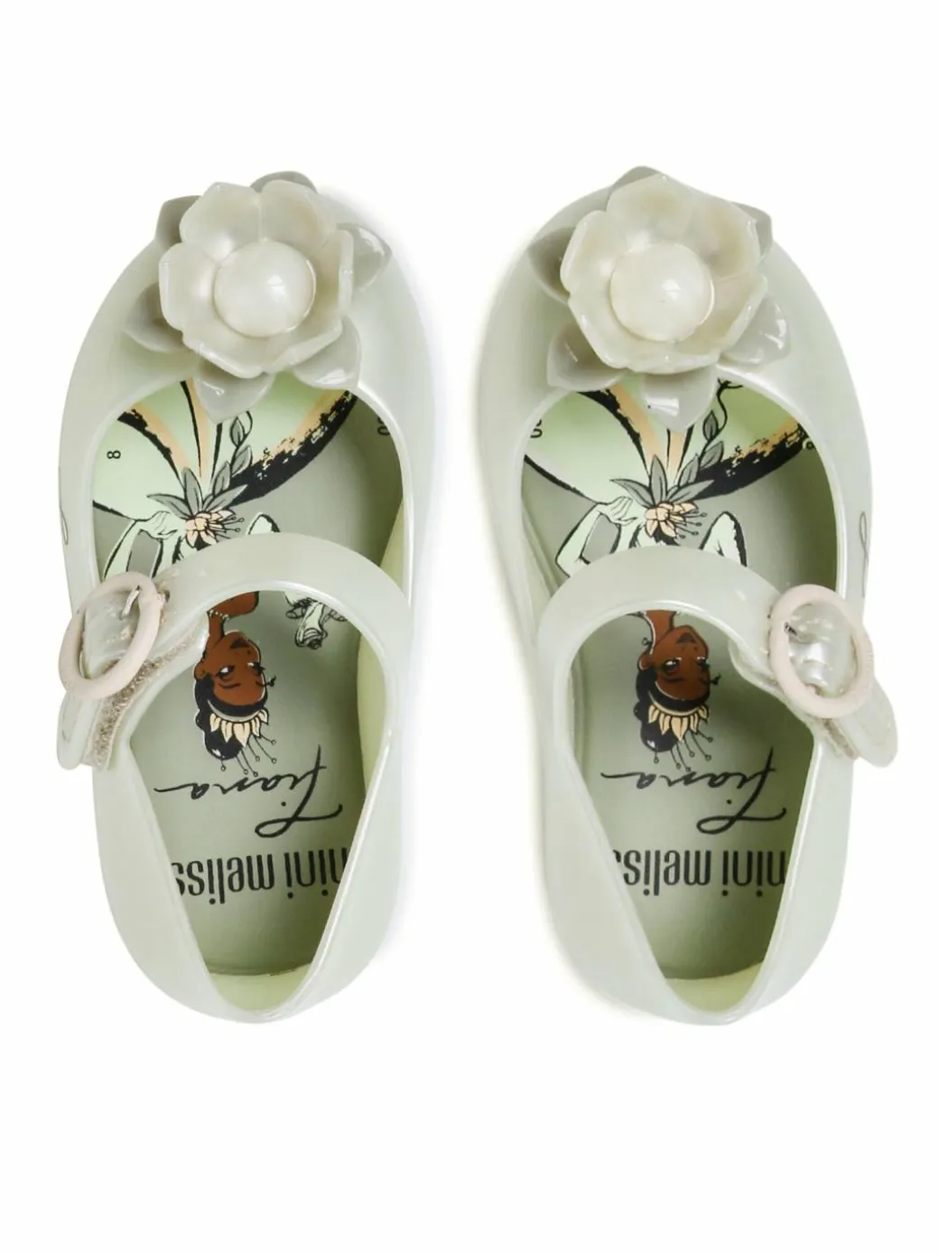 Ballerine Mini Melissa Sweet Love + Disn 33447 Verde