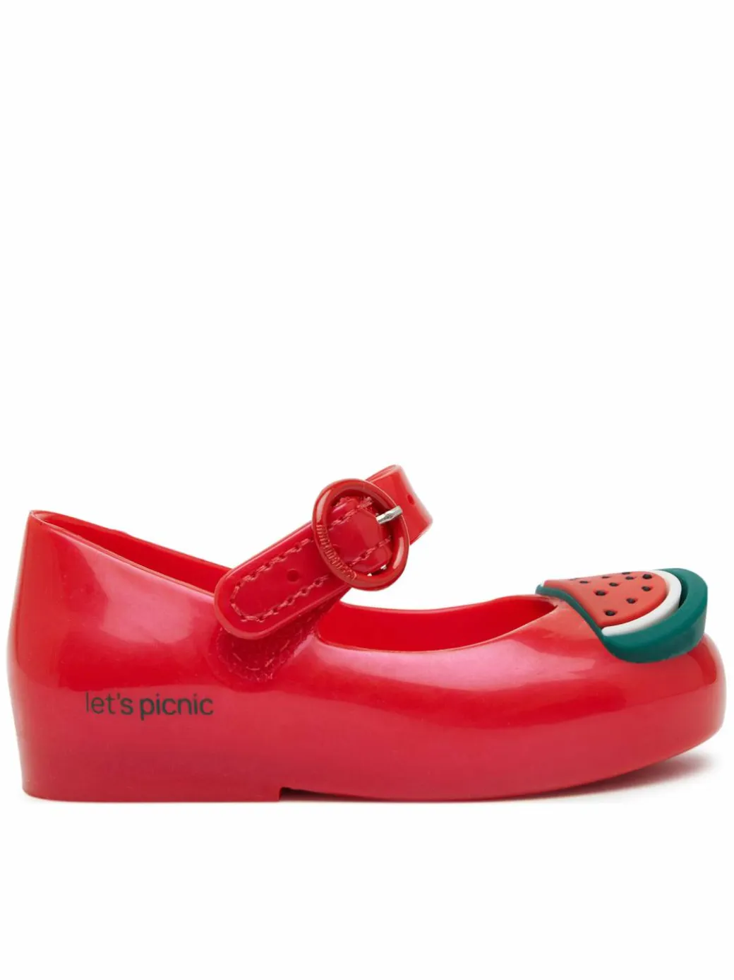 Ballerine Mini Melissa Sweet Love Picnic Bb 36009 Rosso