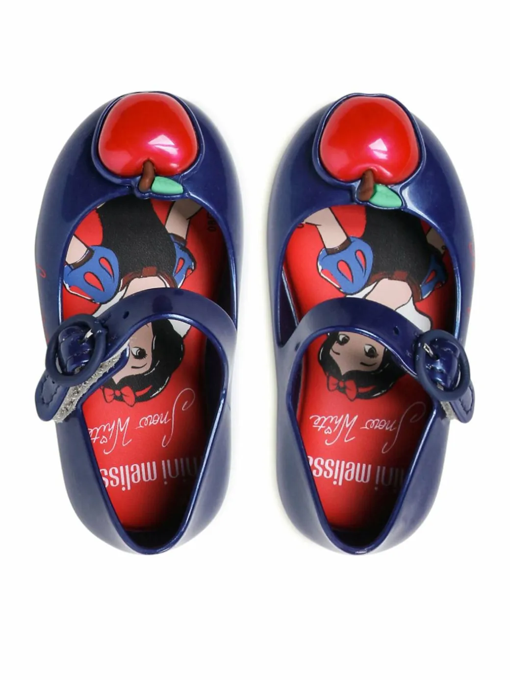 Ballerine Mini Melissa Sweet Love + Disn 33447 Blu scuro