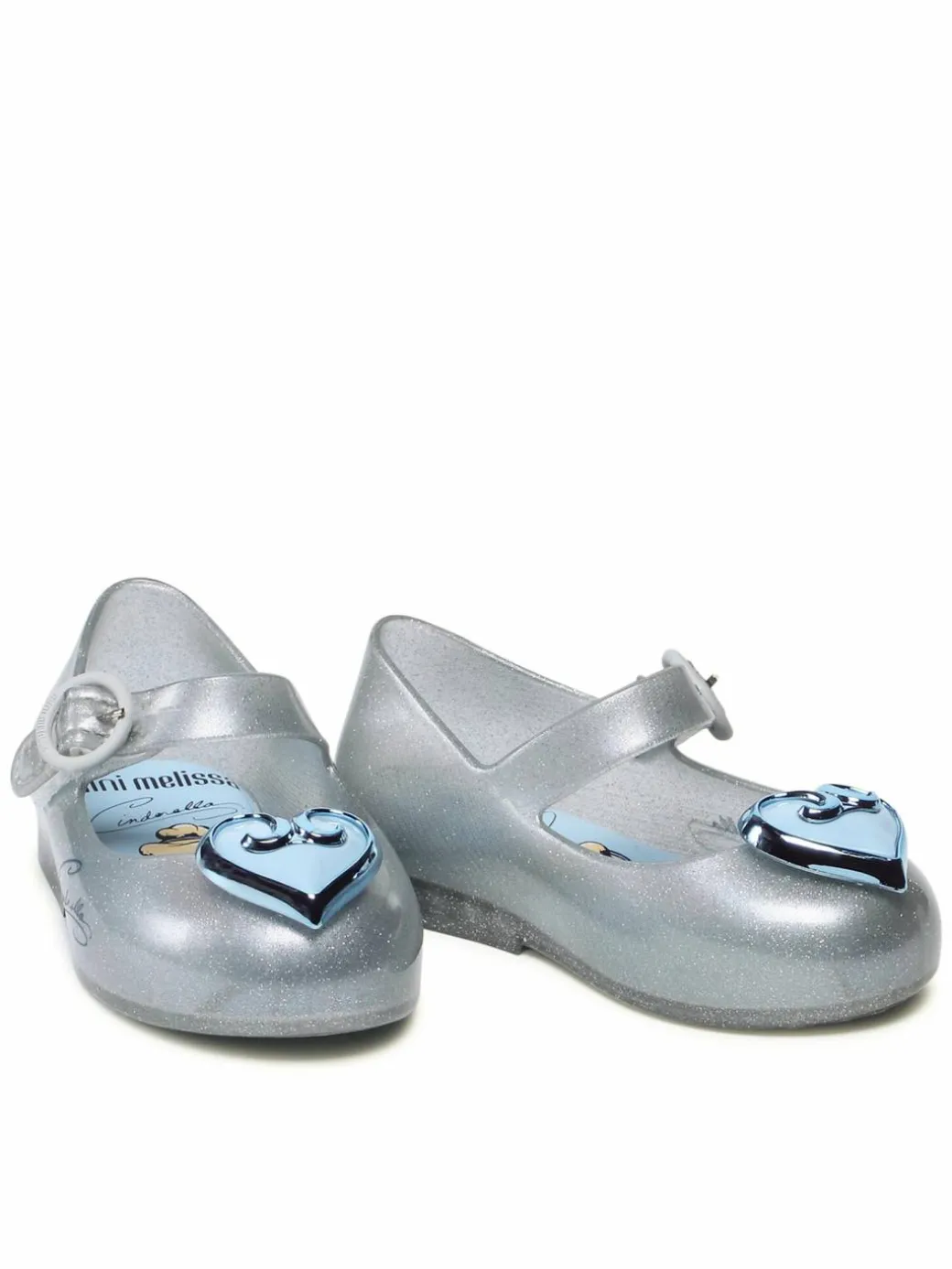 Ballerine Mini Melissa Sweet Love + Disn 33447 Argento
