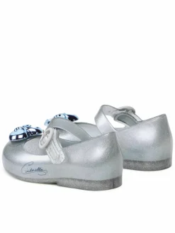 Ballerine Mini Melissa Sweet Love + Disn 33447 Argento