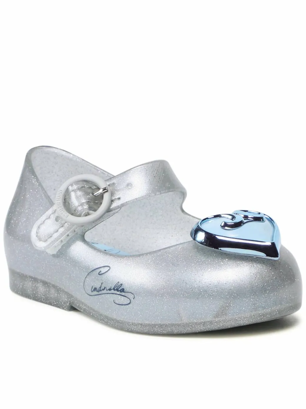 Ballerine Mini Melissa Sweet Love + Disn 33447 Argento