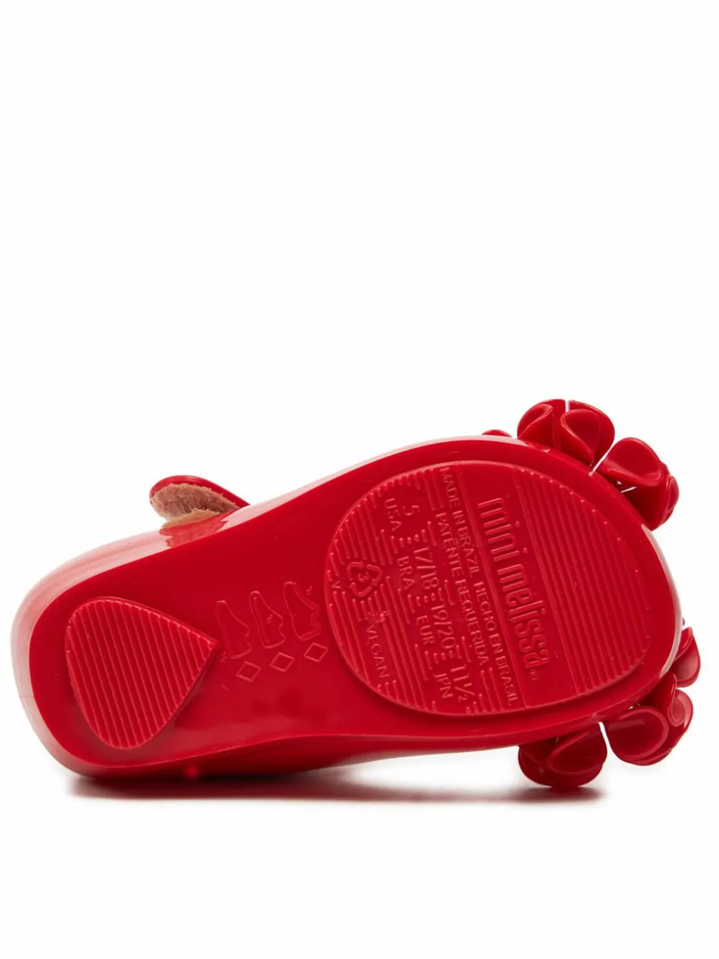 Ballerine Mini Melissa Ultragirl Springtime Bb 35708 Rosso