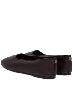 Ballerine Oblique Ballerina Cut Lth HW0HW03033 Bordeaux