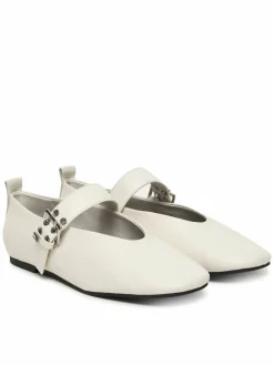 Ballerine Tjw Ballerina Buckle EN0EN03019 Bianco