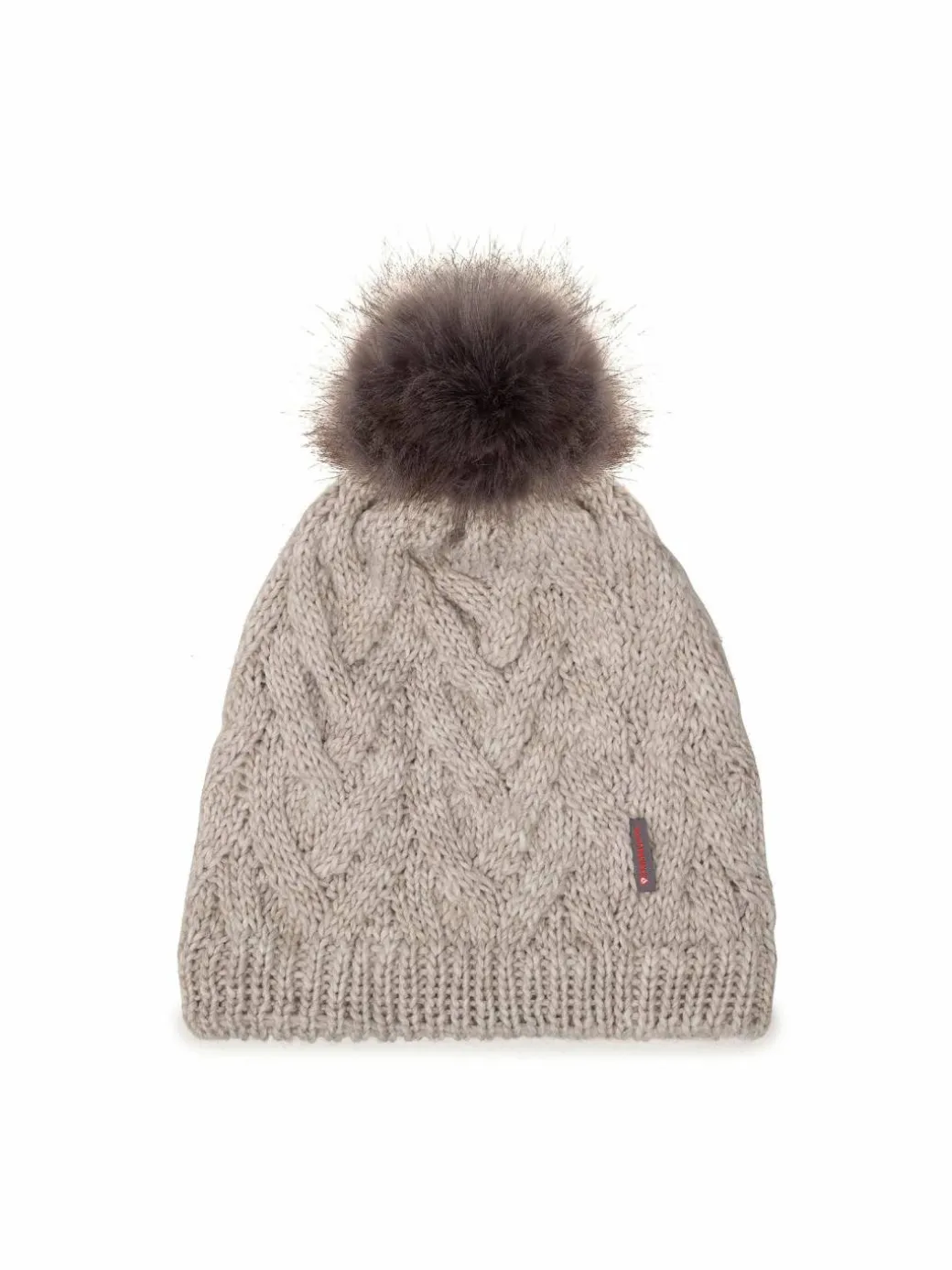 Berretto Knitted & Fleece Hat 123515.014.10.00 Beige