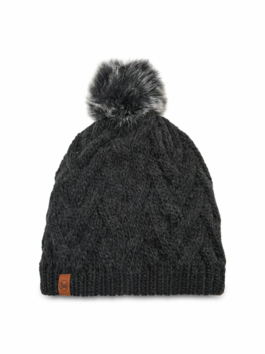 Berretto Knitted & Fleece Hat 123515.901.10.00 Grigio