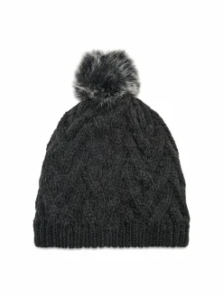 Berretto Knitted & Fleece Hat 123515.901.10.00 Grigio