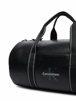 Borsa Bold Logo Webbing Weekender LV04D3461G Nero