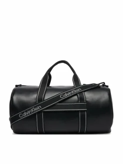 Borsa Bold Logo Webbing Weekender LV04D3461G Nero