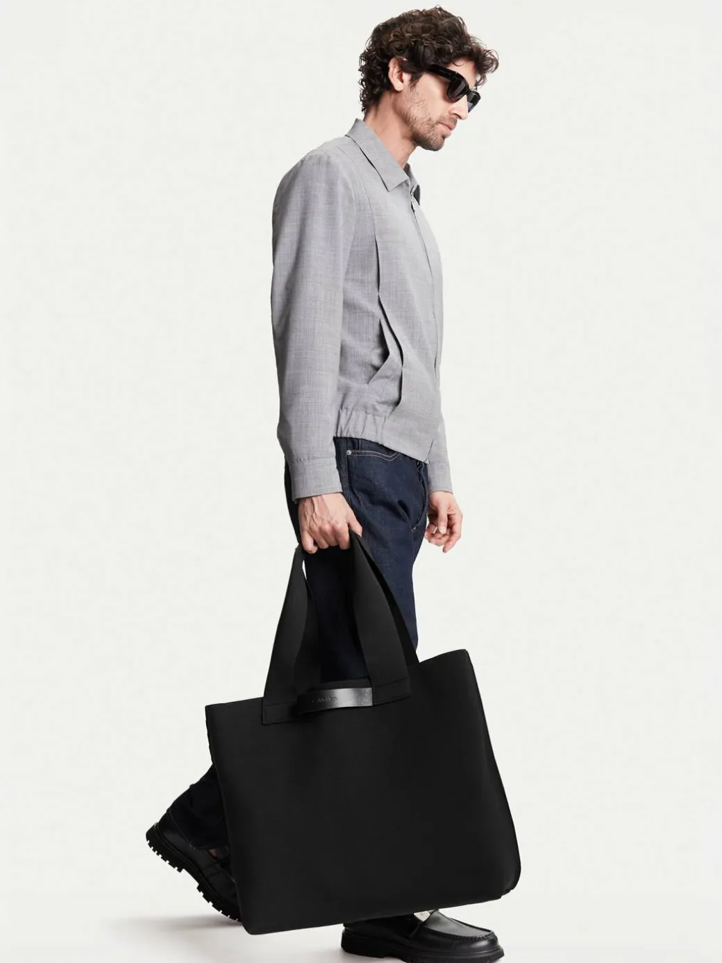 Borsa Ck Ease E/W Tote Knit K50K512892 Nero