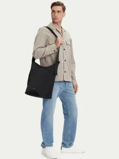 Borsa Ck Ease Hobo Tote K50K512893 Nero