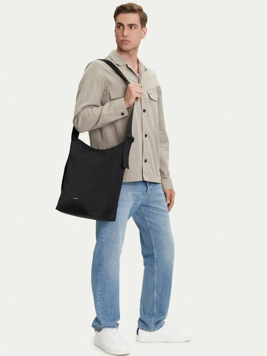 Borsa Ck Ease Hobo Tote K50K512893 Nero