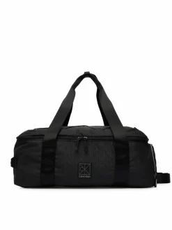 Borsa da viaggio Utility Emblem Aop LV04D3385G Nero