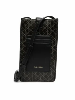 Borsa porta telefono Emblem Aop Phone Crossbody LV04F1115G Nero