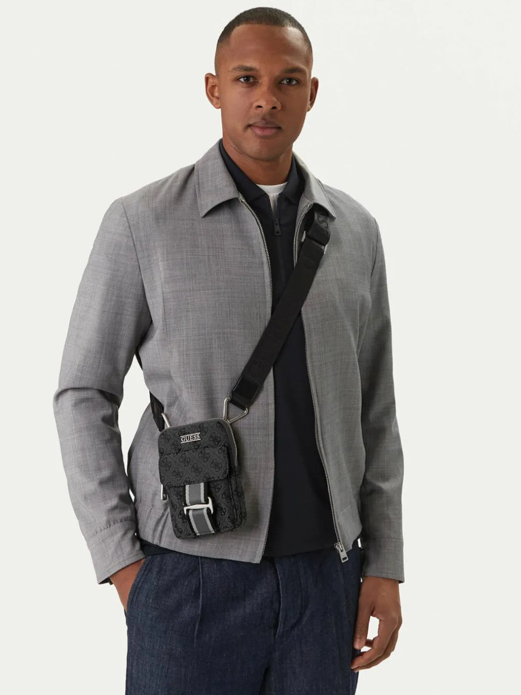 Borsa porta telefono HMBOST P6142 Nero