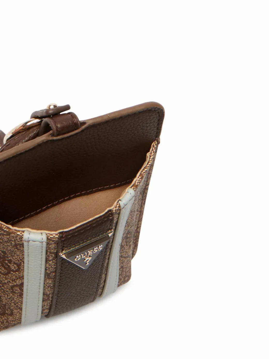 Borsa porta telefono PW7574 P6326 Marrone