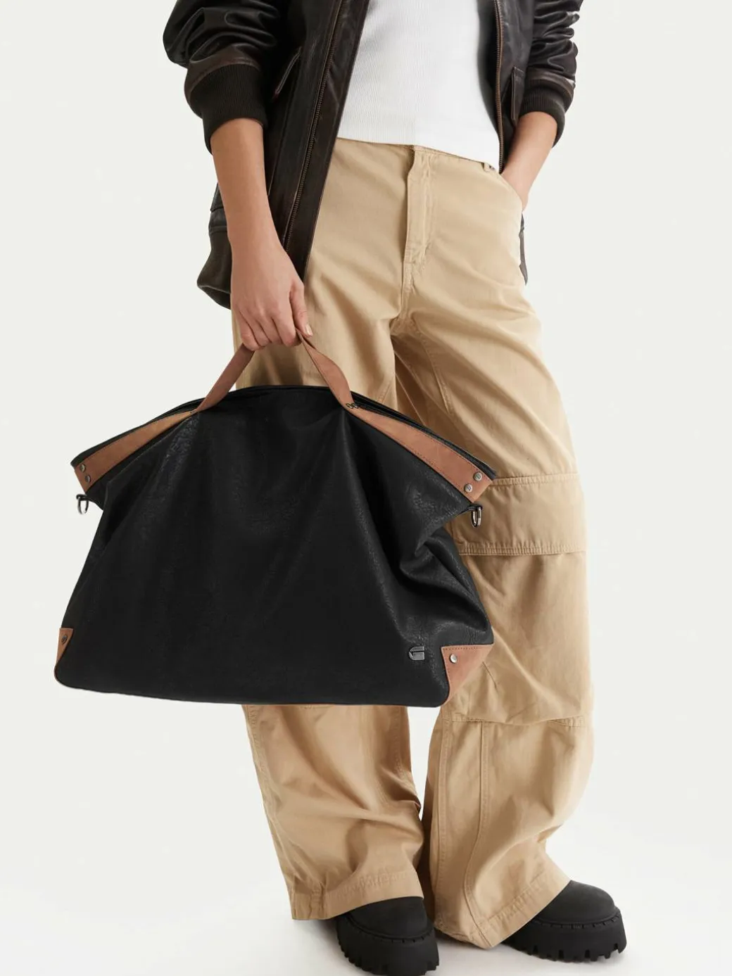 Borsa weekend EO-BW-B53782 Nero
