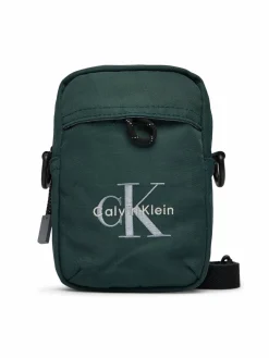 Borsellino Bold Logo Nylon Slim Reporter LV04D3231G Verde