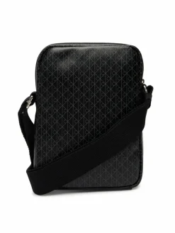 Borsellino Emblem Aop Coated Slim Reporter LV04D3334G Nero