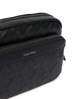 Borsellino Emblem Aop Deboss Camera Bag LV04D3563G Nero