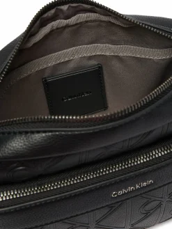 Borsellino Emblem Aop Deboss Camera Bag LV04D3563G Nero