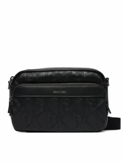 Borsellino Emblem Aop Deboss Camera Bag LV04D3563G Nero