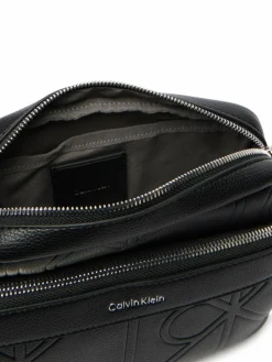 Borsellino Emblem Aop Emboss Camera Bag LV04D3330G Nero