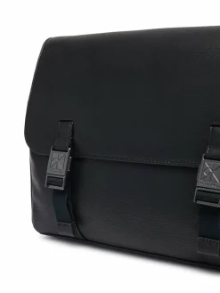 Borsellino Emblem Hw Flap Messenger LV04D3508G Nero