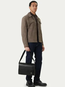 Borsellino Emblem Hw Flap Messenger LV04D3299G Nero