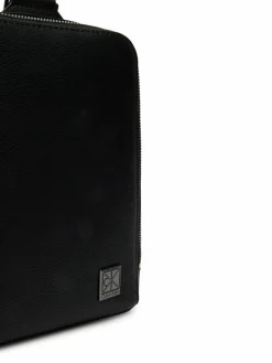Borsellino Emblem Hw Sling LV04D3292G Nero