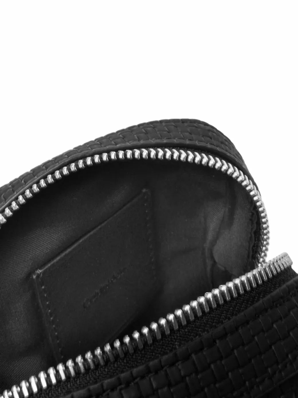 Borsellino Embossed Woven Slim Reporter LV04D3221G Nero