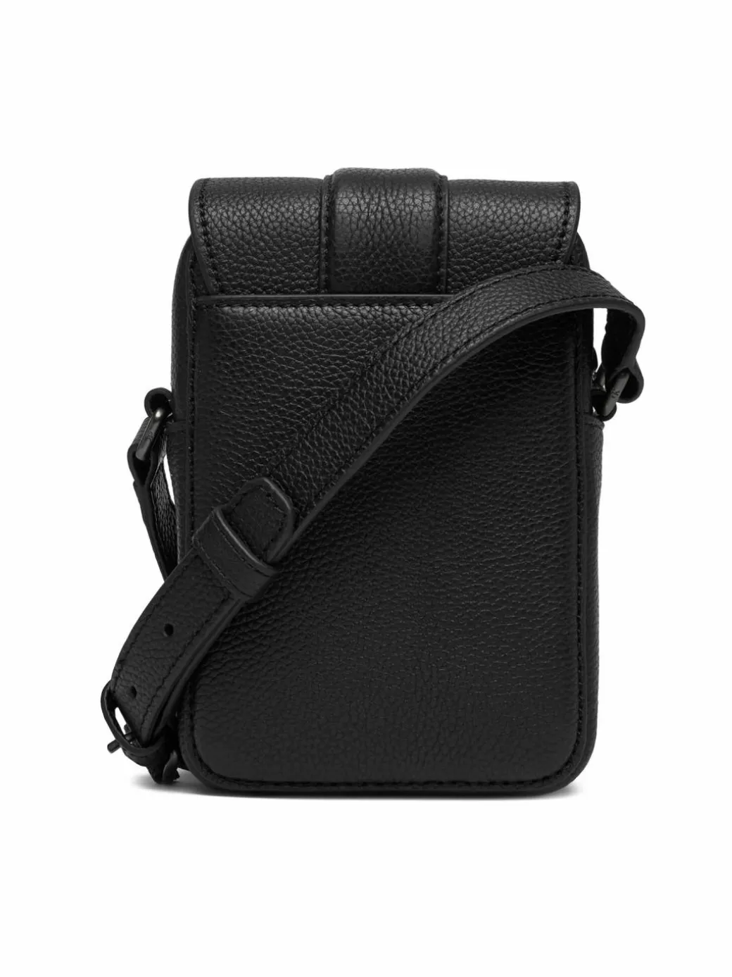 Borsellino Leather Slim Flap Reporter LV04D3323G Nero