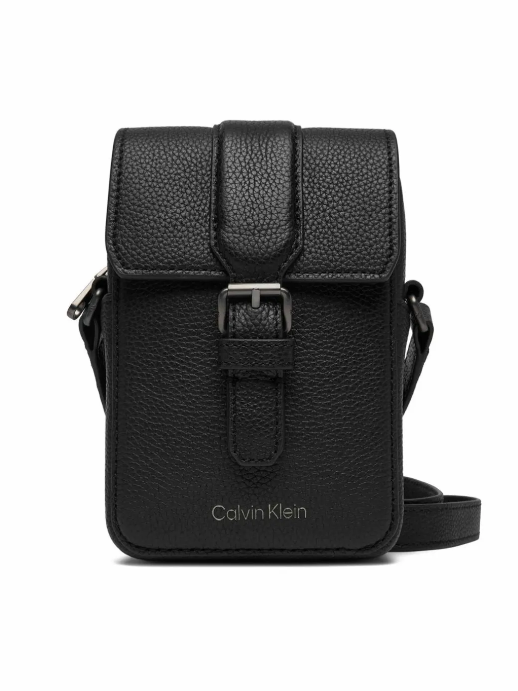 Borsellino Leather Slim Flap Reporter LV04D3323G Nero
