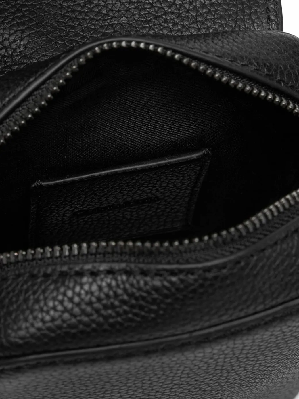 Borsellino Leather Slim Flap Reporter LV04D3323G Nero