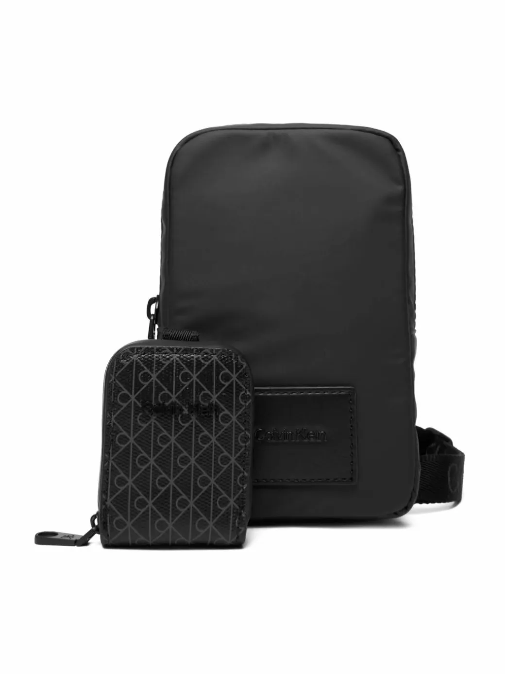 Borsellino Puffer Utility Phone Crossbody LV04D1115G Nero