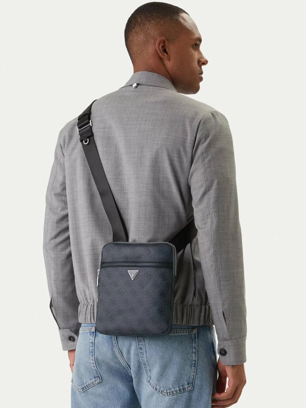Borsellino Vezzola Smart Crossbody Flat HMEVZL P2223 Nero