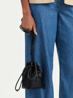 Borsetta Bold Ck Mini Bucket Crossbody LV04F3870G Nero