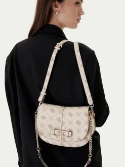 Borsetta Carrie Logo HWGP98 98200 Écru