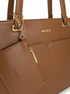 Borsetta CEO-MEXX-S-003-07 Marrone chiaro