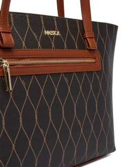 Borsetta CEO-MEXX-S-010-10 Marrone scuro