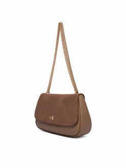 Borsetta Ck Conv Chain Brushed Medium Bag LV04F3407G Beige