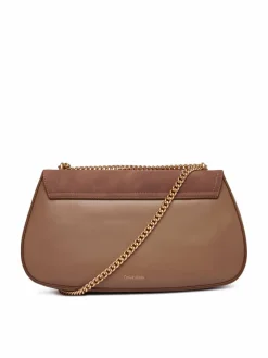 Borsetta Ck Conv Chain Brushed Medium Bag LV04F3407G Beige