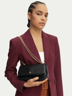 Borsetta Ck Convertible Chain Small Bag LV04F3172G Nero