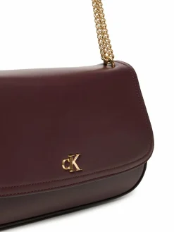 Borsetta Ck Convertible Chain Medium Bag LV04F3171G Bordeaux