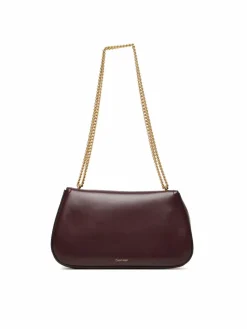 Borsetta Ck Convertible Chain Medium Bag LV04F3171G Bordeaux